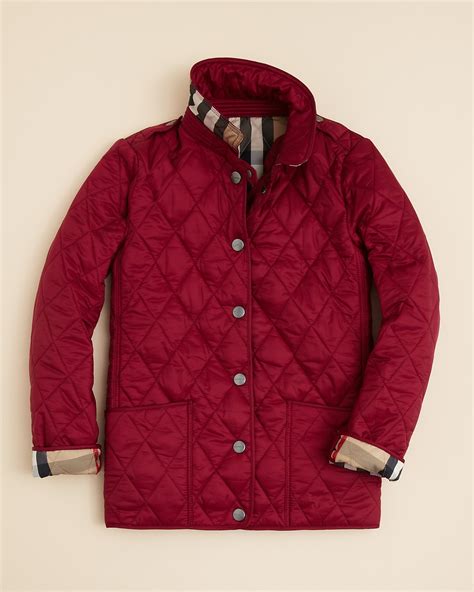 burberry little girl's & girl's quilted jacket|Girls' Burberry Clothing .